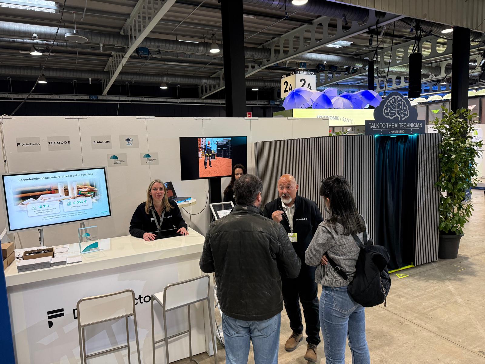 Notre stand au Forum